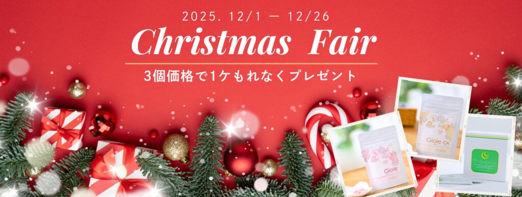 とってもお得なクリスマスフェア2025